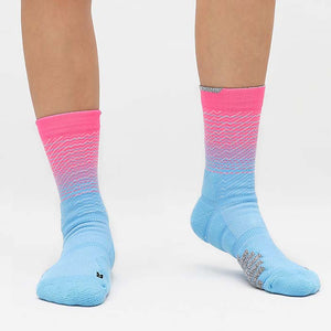 Custom Basketball Socks - FADE MESH CREW — view 4