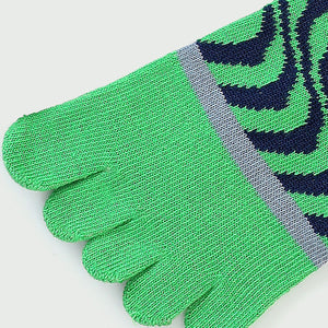 Custom Pilates Socks - WAVE TOE GRIP CREW โ view 3