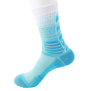 Custom Basketball Socks - FADE TOWEL CREW — view 3