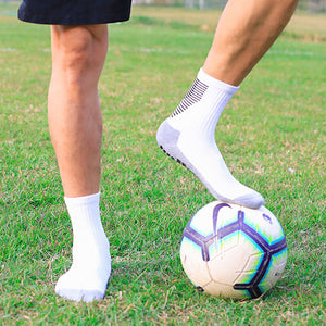 Custom Grip Socks - THICK MESH GRIP MID — view 2