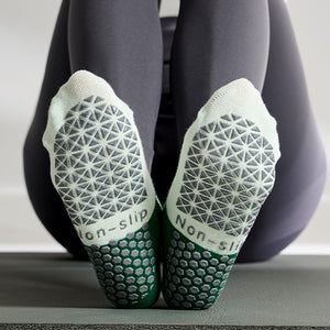Custom Yoga Socks - MESH SLIPPER GRIP LOW — view 3