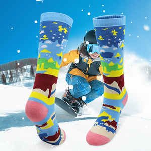 Custom Ski Socks - SCENE KNEE — view 2