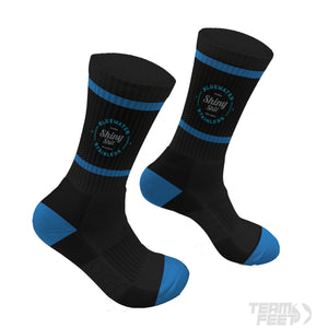 Shiny shit socks - CREW