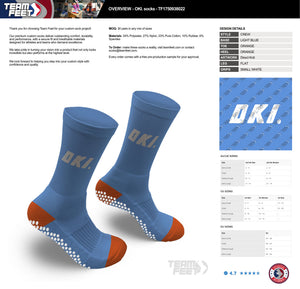 OKI. socks - Grip Crew