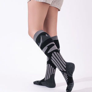 Custom Ski Socks - ABSTRACT KNEE — view 4