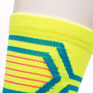 Custom Cycling Socks - GEO MESH MID — view 4