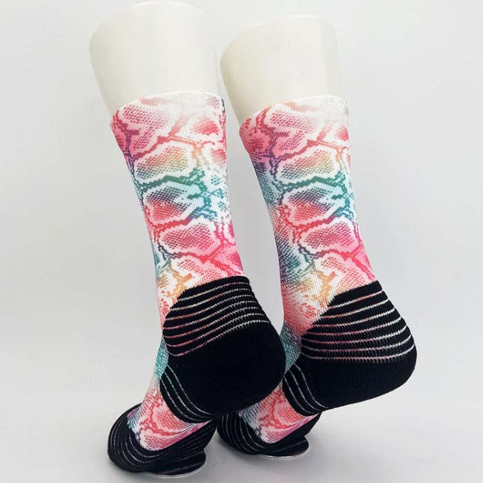 Custom Basketball Socks - FULL PRINT CREW — view 4