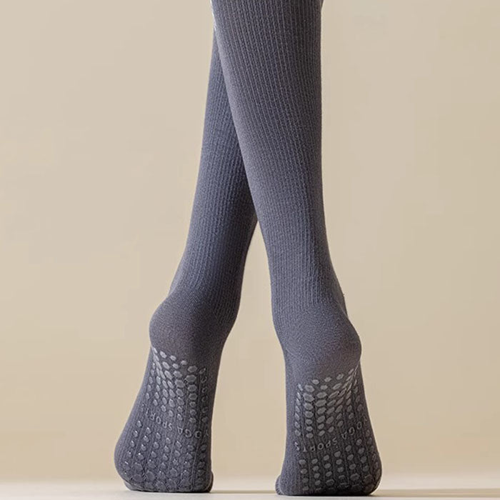 Custom Pilates Socks - COMPRESSION GRIP KNEE — view 5