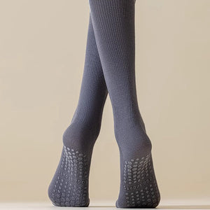 Custom Pilates Socks - COMPRESSION GRIP KNEE — view 5