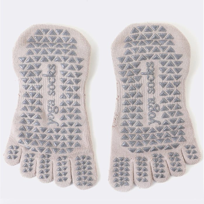 Custom Yoga Socks - LACE TOE GRIP LOW — view 4