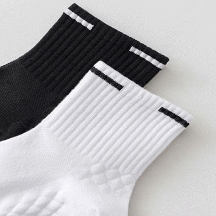 Custom Running Socks - HONEYCOMB QUARTER — view 4