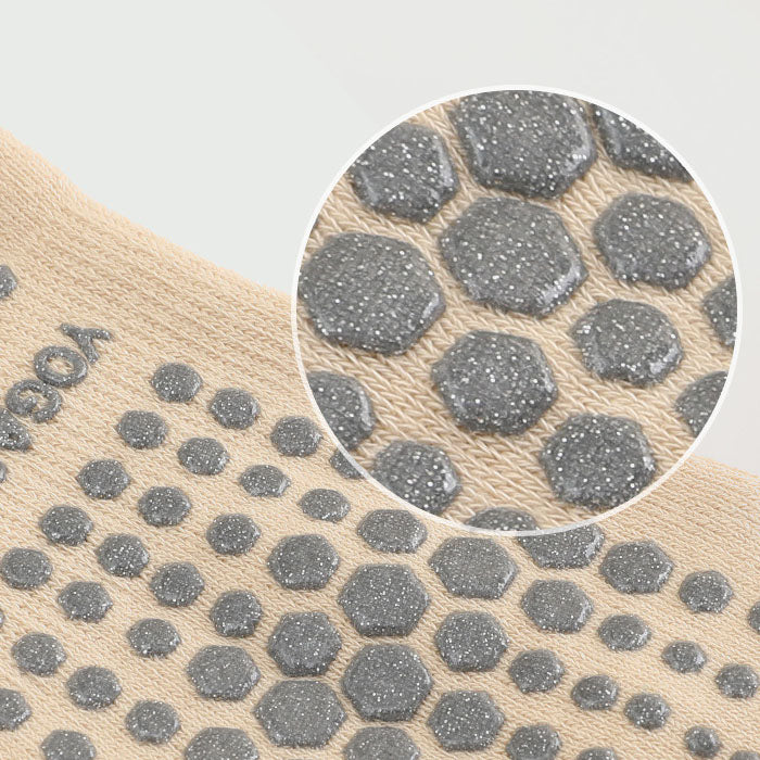 Custom Pilates Socks - HEX GRIP CREW — view 3