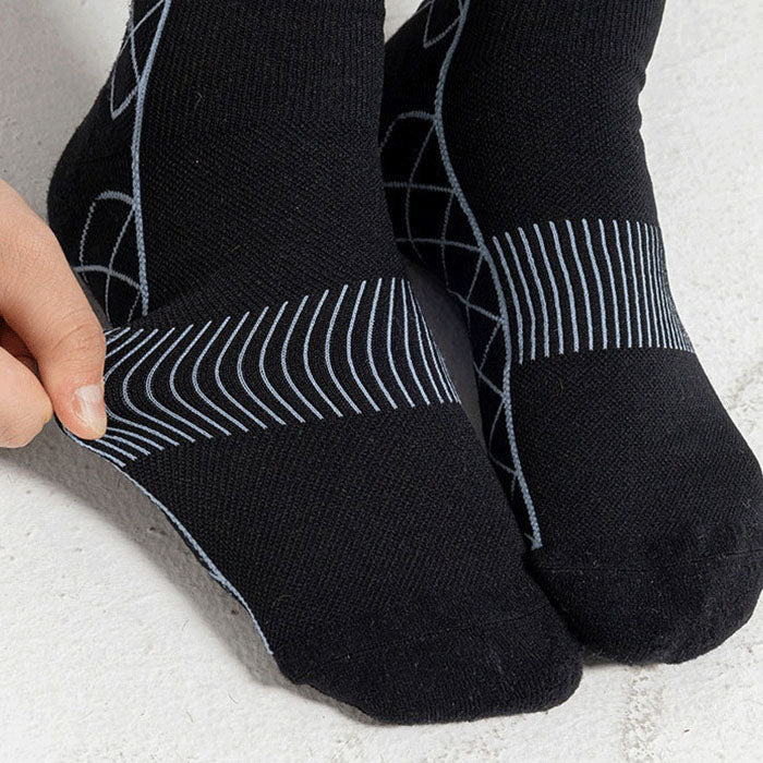 Custom Compression Socks - TOWEL BASE KNEE — view 4