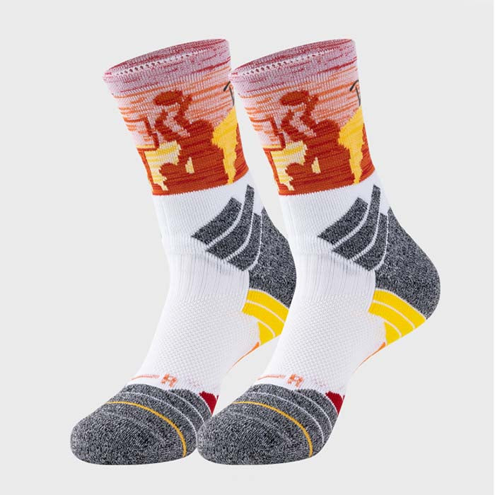 Custom Basketball Socks - PRINT QUARTER — view 2