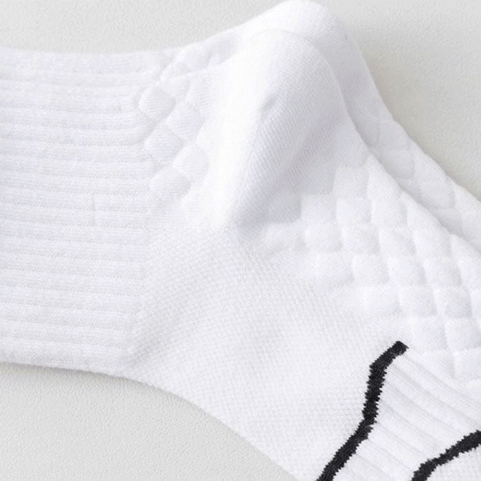 Custom Running Socks - HONEYCOMB QUARTER — view 3