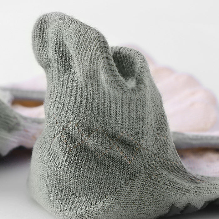 Custom Yoga Socks - BALLET TOE GRIP LOW — view 4