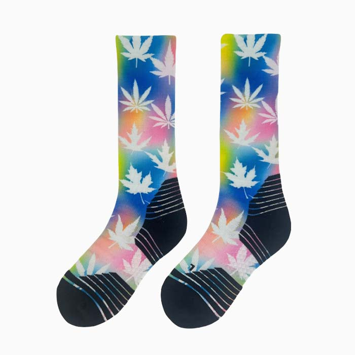 Custom Basketball Socks - FULL PRINT CREW — view 2