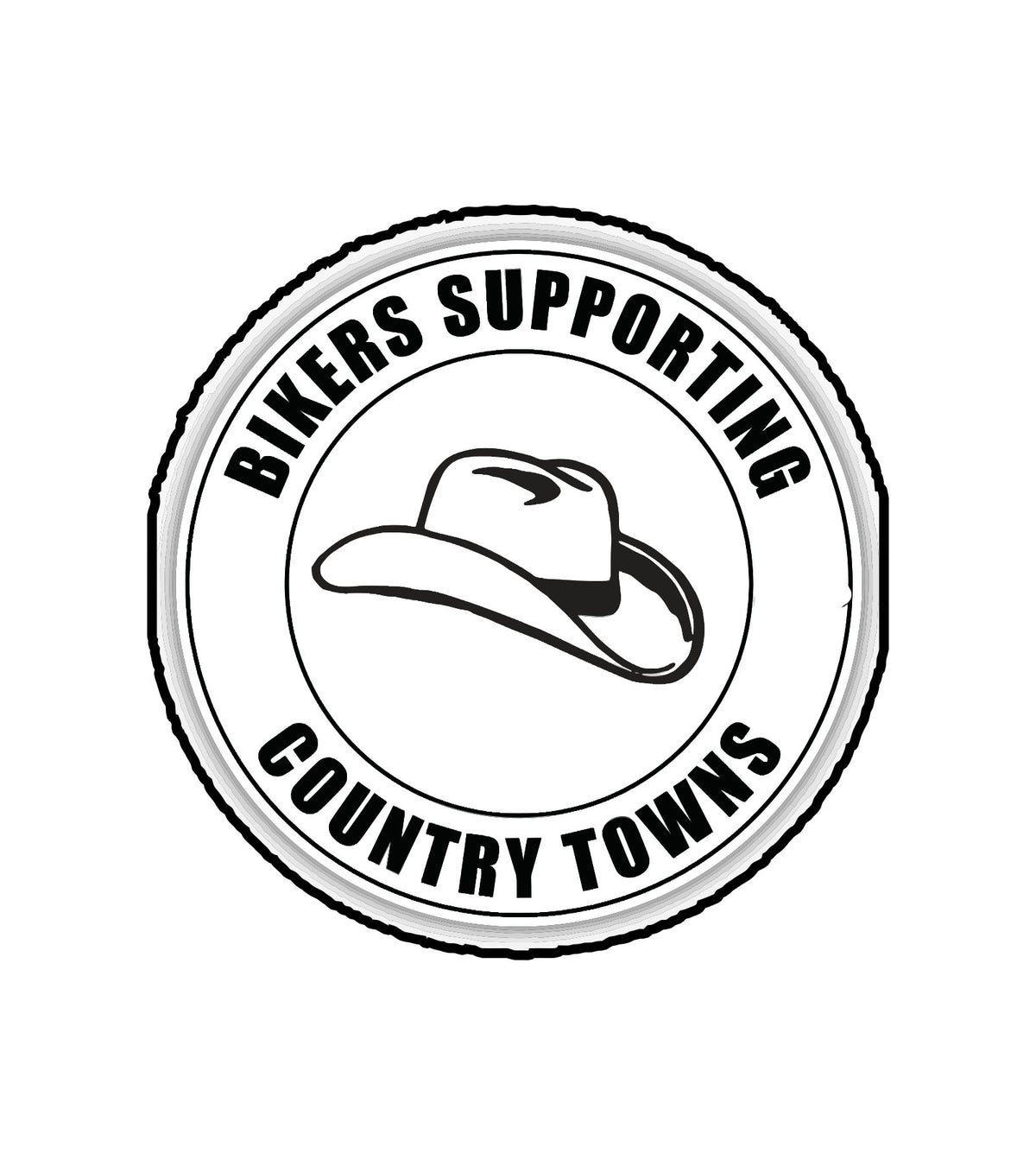 BIKERS SUPPORTING COUNTRY TOWNS - Wristbands