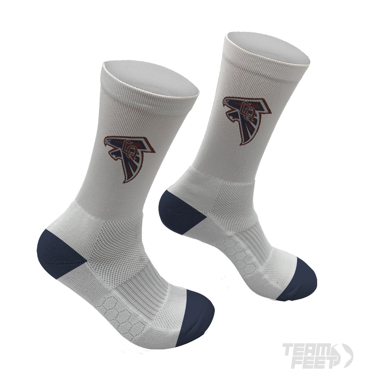 Blackhawks Socks - CREW mockup