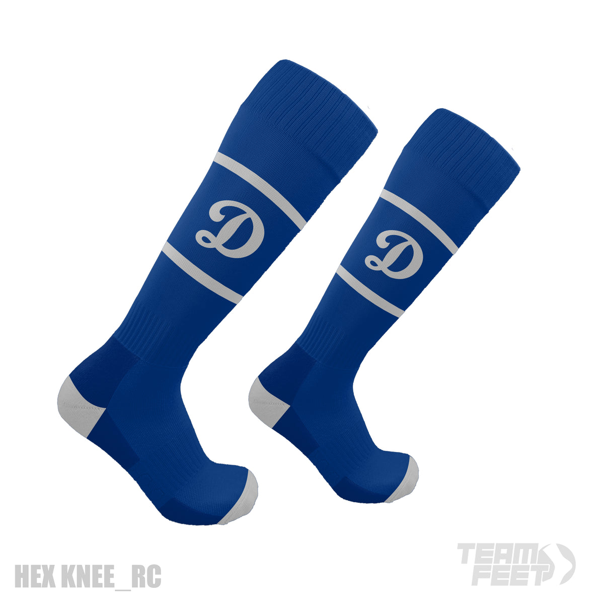 Blue Crew Long - KNEE mockup