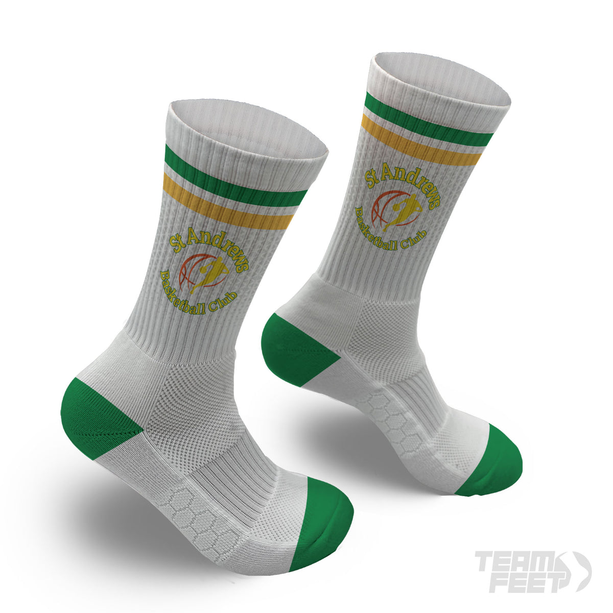 St Andrews Basketball Club - CREW (White) mockup