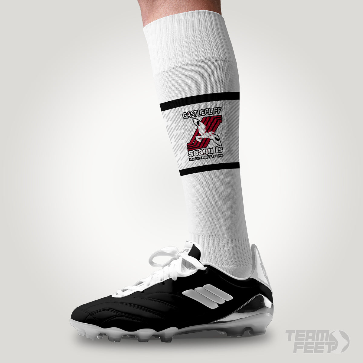 Castlecliff Seagulls - KNEE mockup