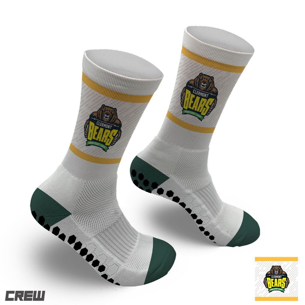 Clermont Bears - CREW Grips mockup