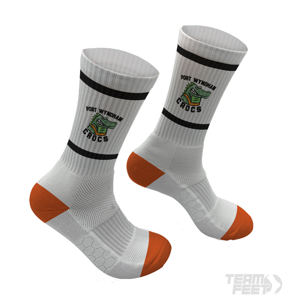 Crocs socks - CREW mockup