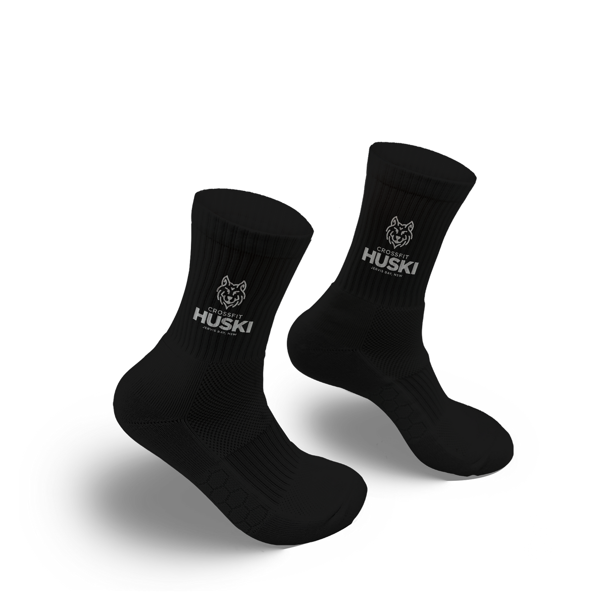 CrossFit Huski - MID - Black mockup
