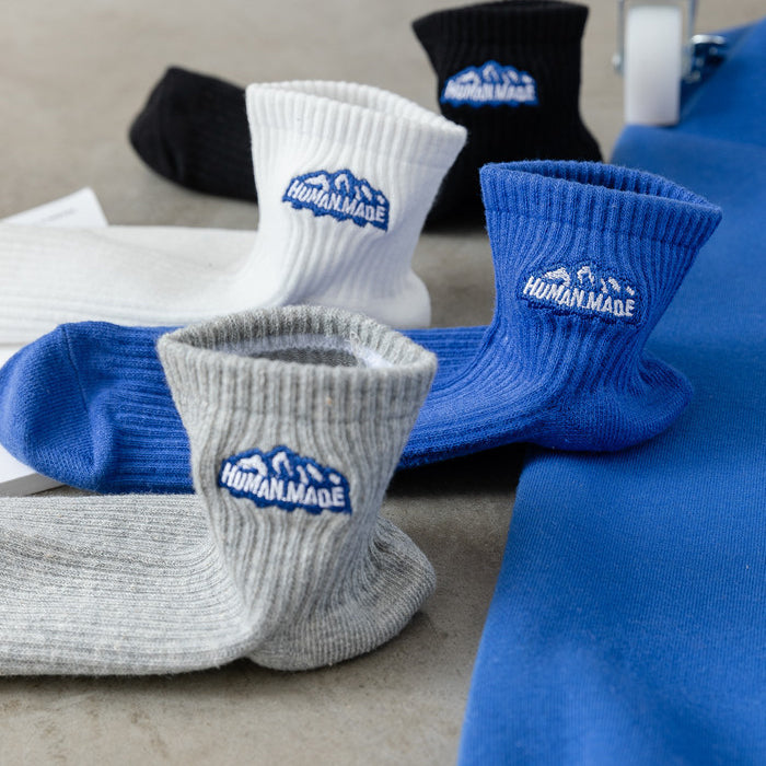 Custom Everyday Socks - EMBROIDERED RIB QUARTER — view 5