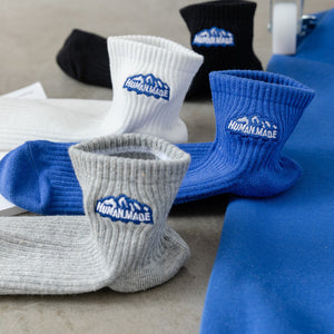 Custom Everyday Socks - EMBROIDERED RIB QUARTER — view 5