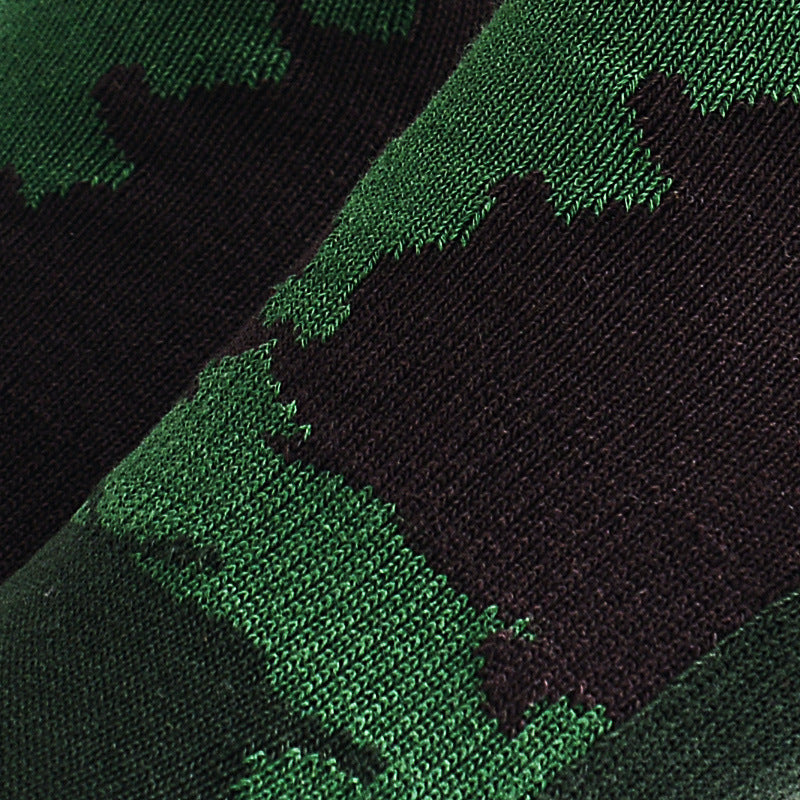 Custom Outdoor Socks - CAMO QUARTER — view 4