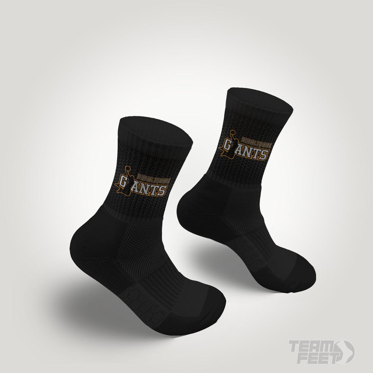 DENI GIANTS - MID - BLACK mockup