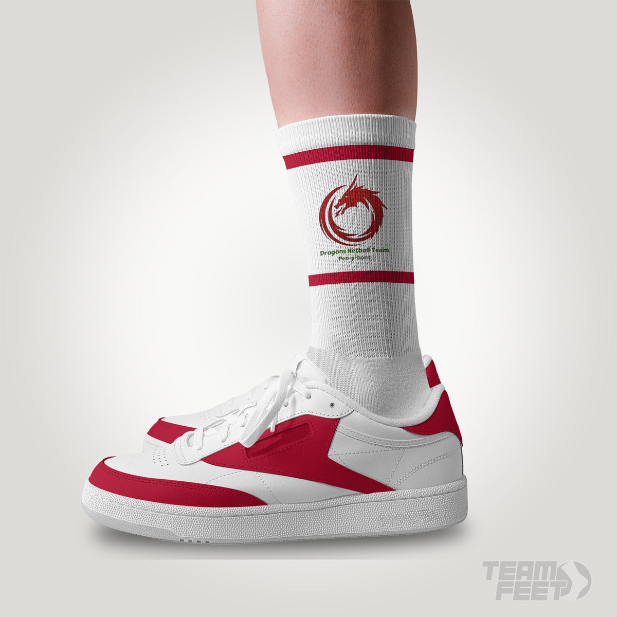 Dragons Netball Team - CREW mockup
