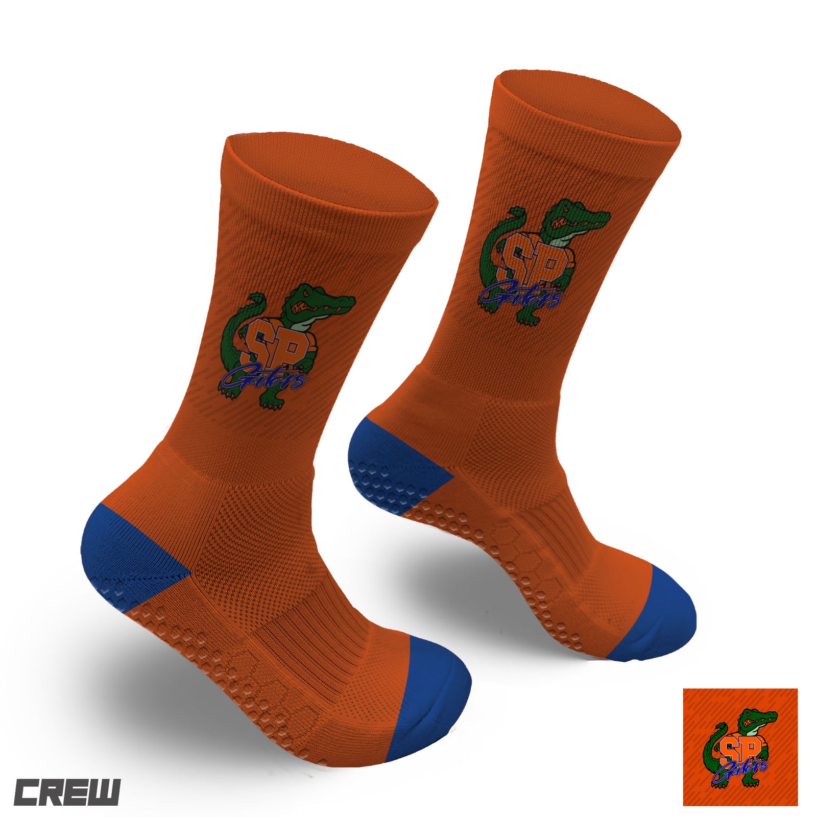 Flag socks - TF1786243519 - CREW (With Grips)