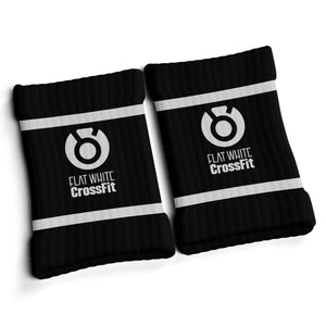 Flat White CrossFit Wristbands - Wristbands