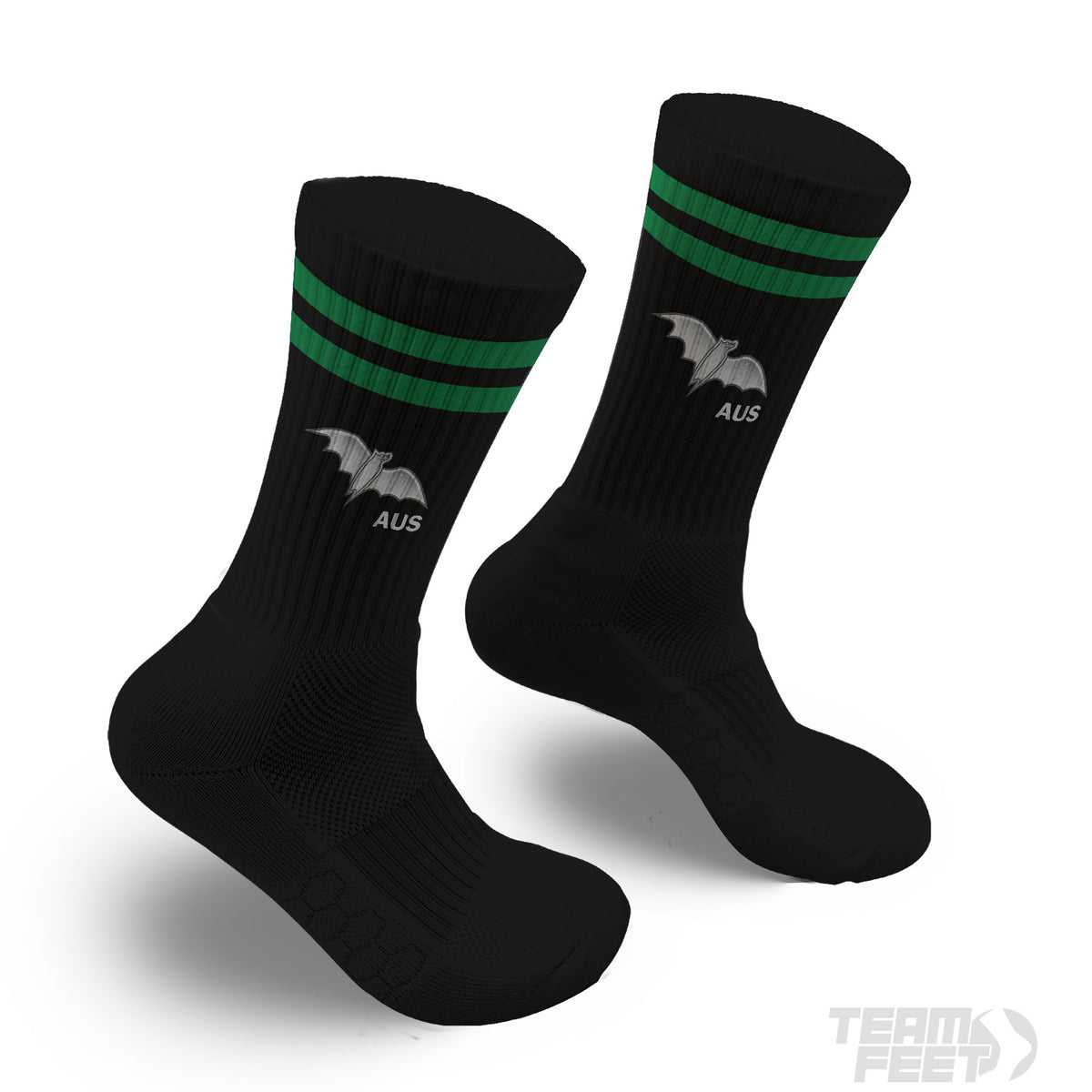 Flying Foxes socks - CREW mockup