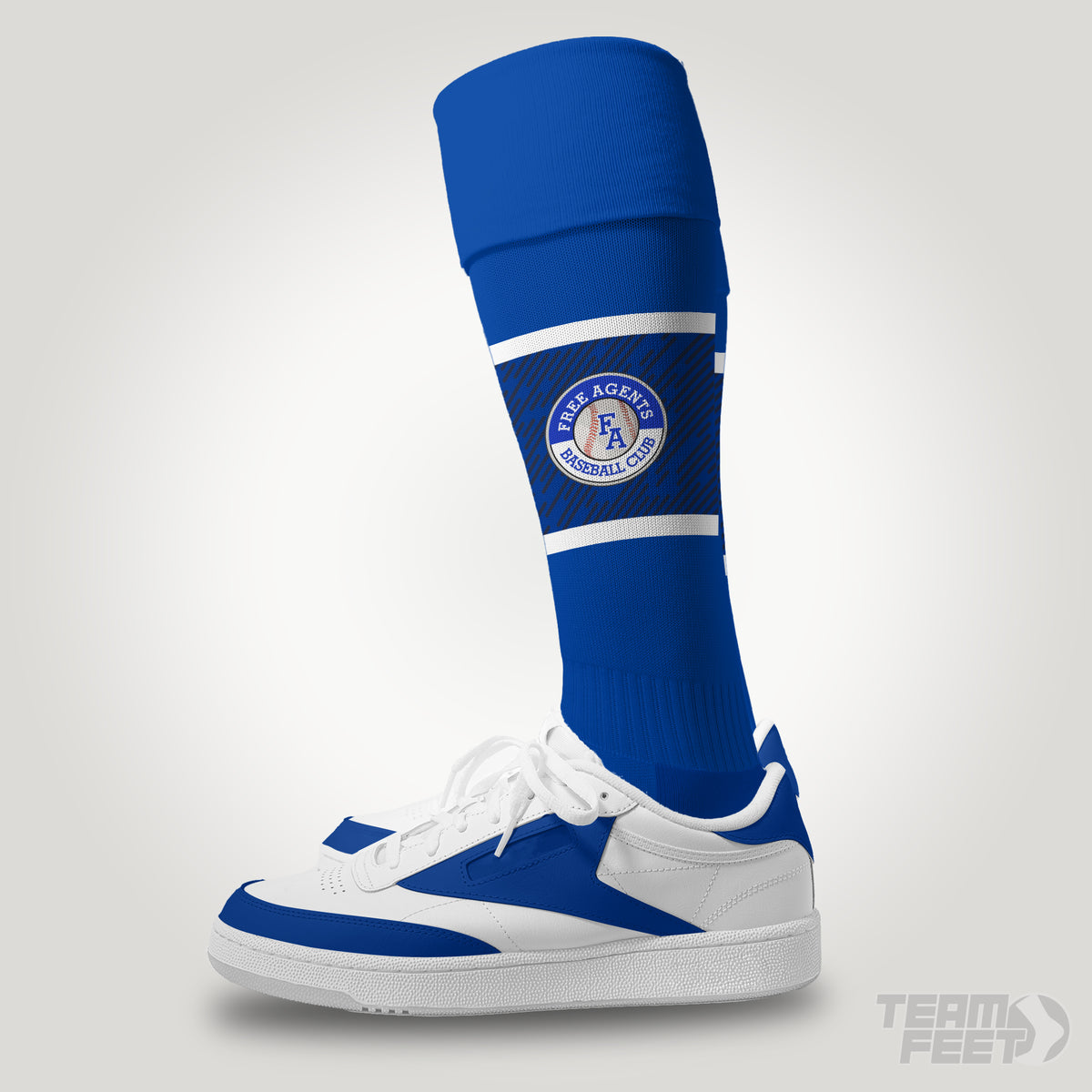 Free Agents Baseball Club - KNEE mockup