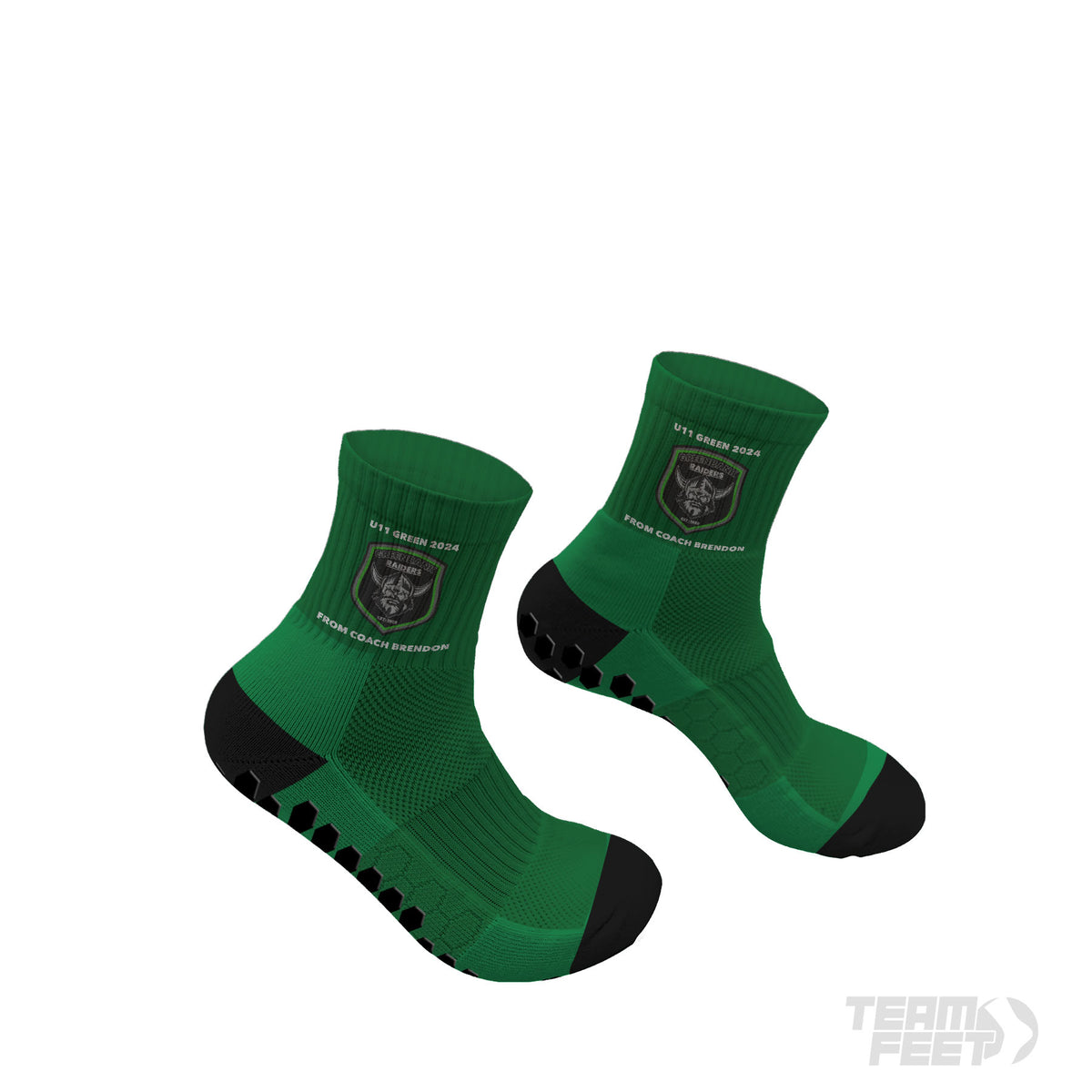 Greenbank Raiders - QUARTER mockup