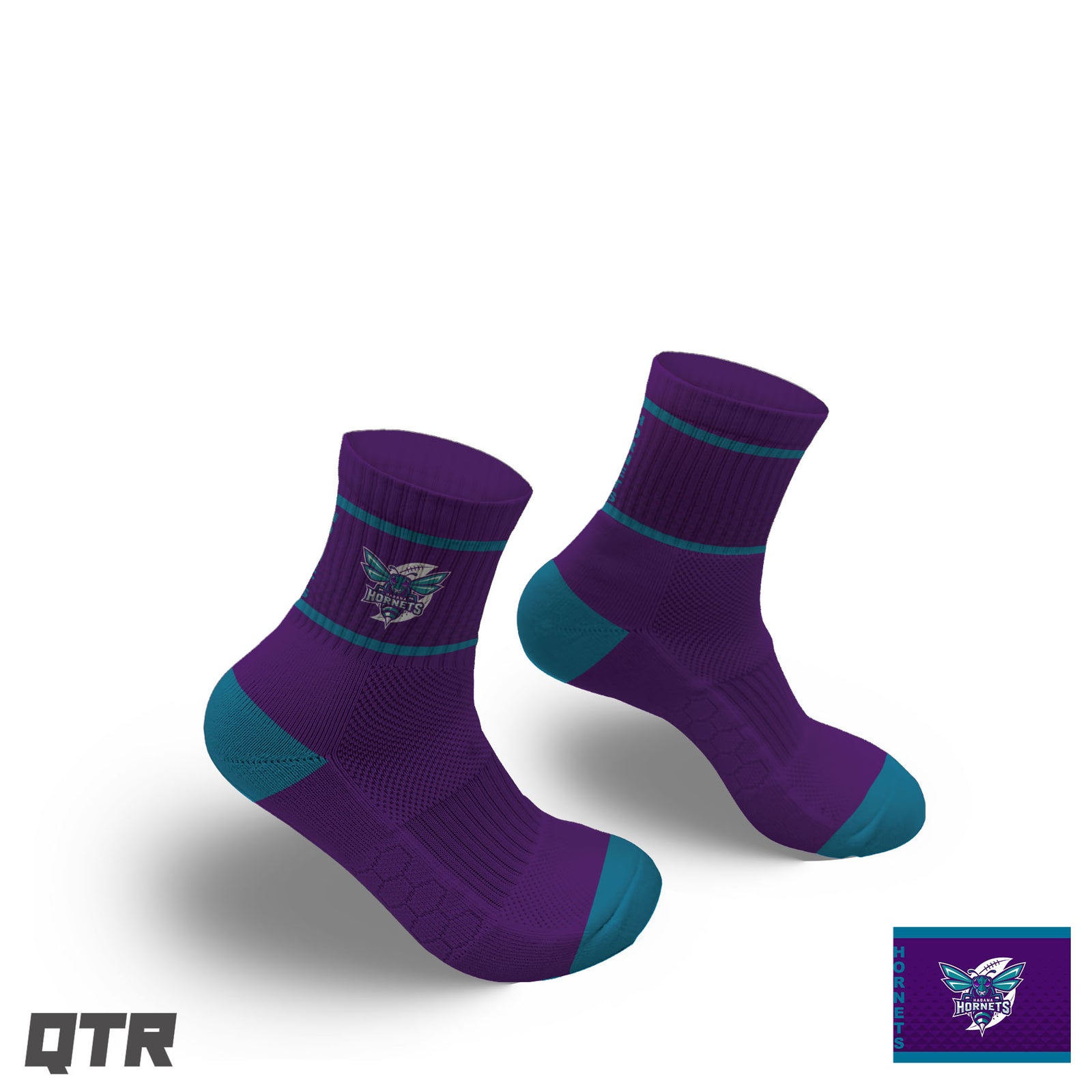HORNETS - QUARTER W/ GRIPS