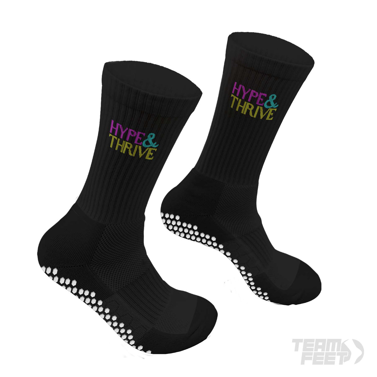 H & T Collective - Hype & Thrive with White Grips