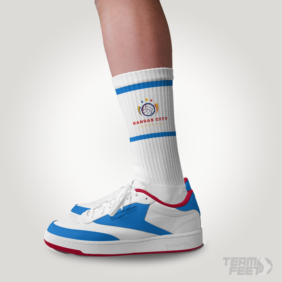 Kansas City Volleyballista - CREW mockup