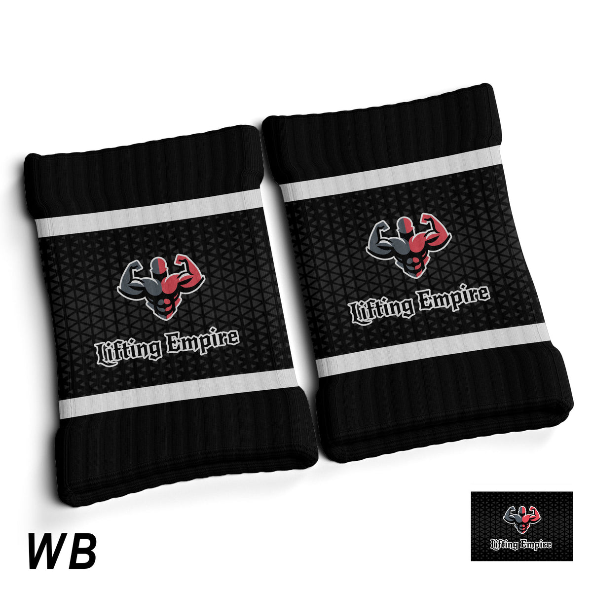 Lifting Empire Wrist - WRISTBANDS mockup