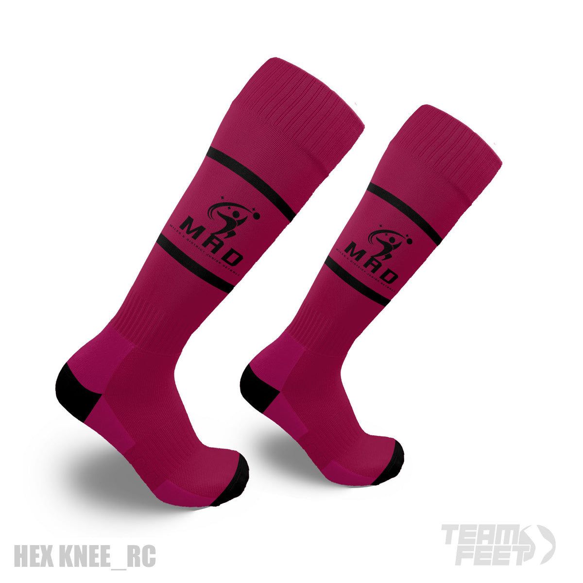 MAD Socks 2024 - KNEE mockup