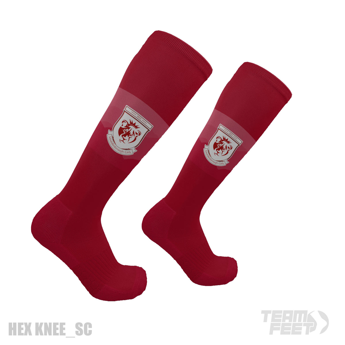 Middlesbrough Girls U13s - KNEE mockup