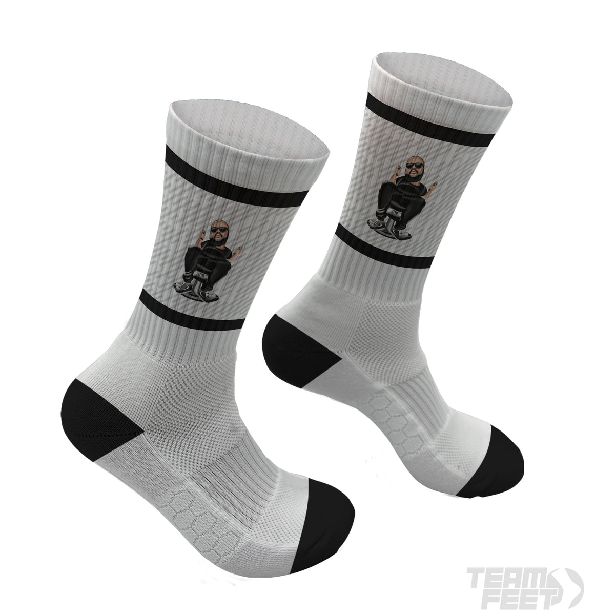 Mr Royalty socks - CREW mockup