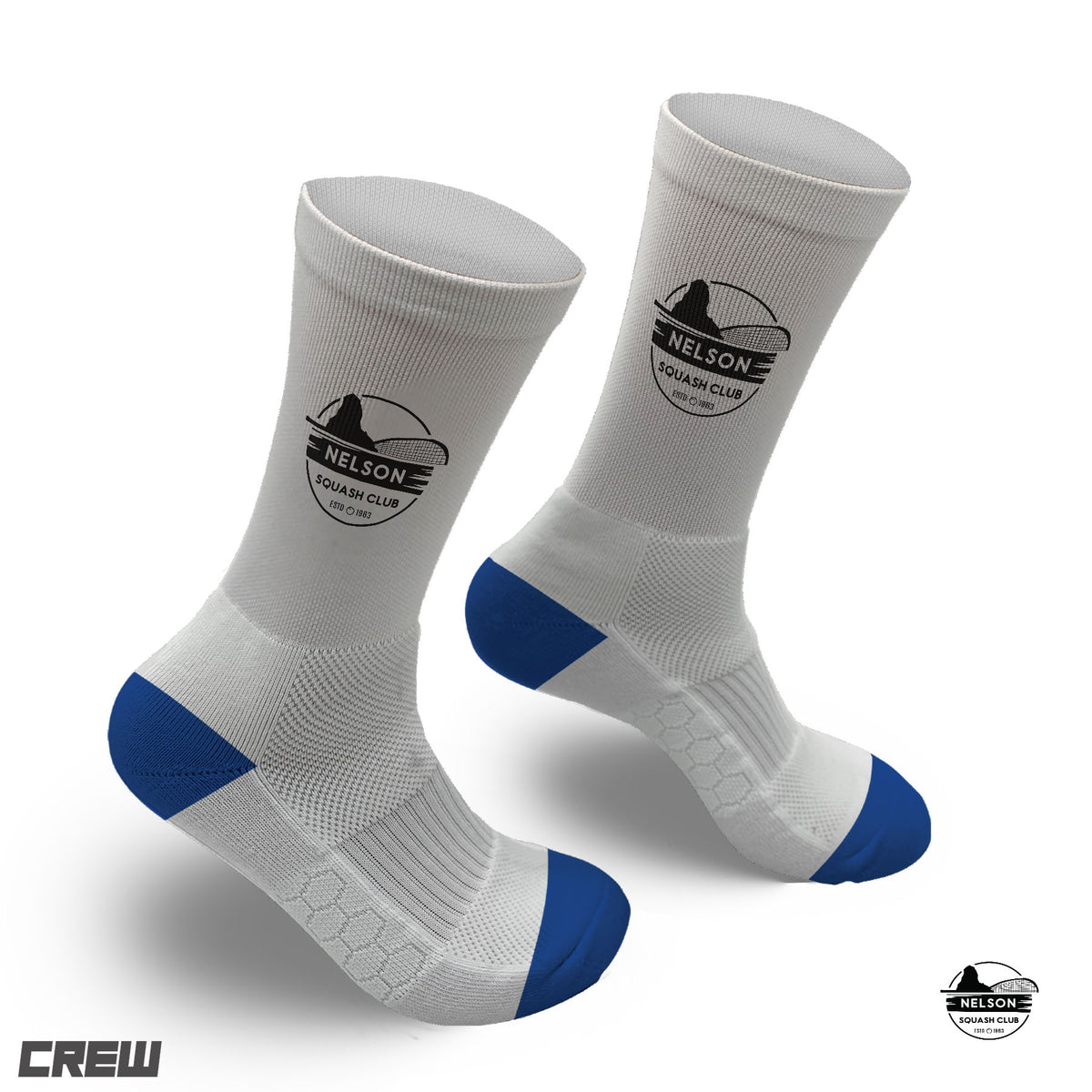 Nelson Squash Club - CREW mockup