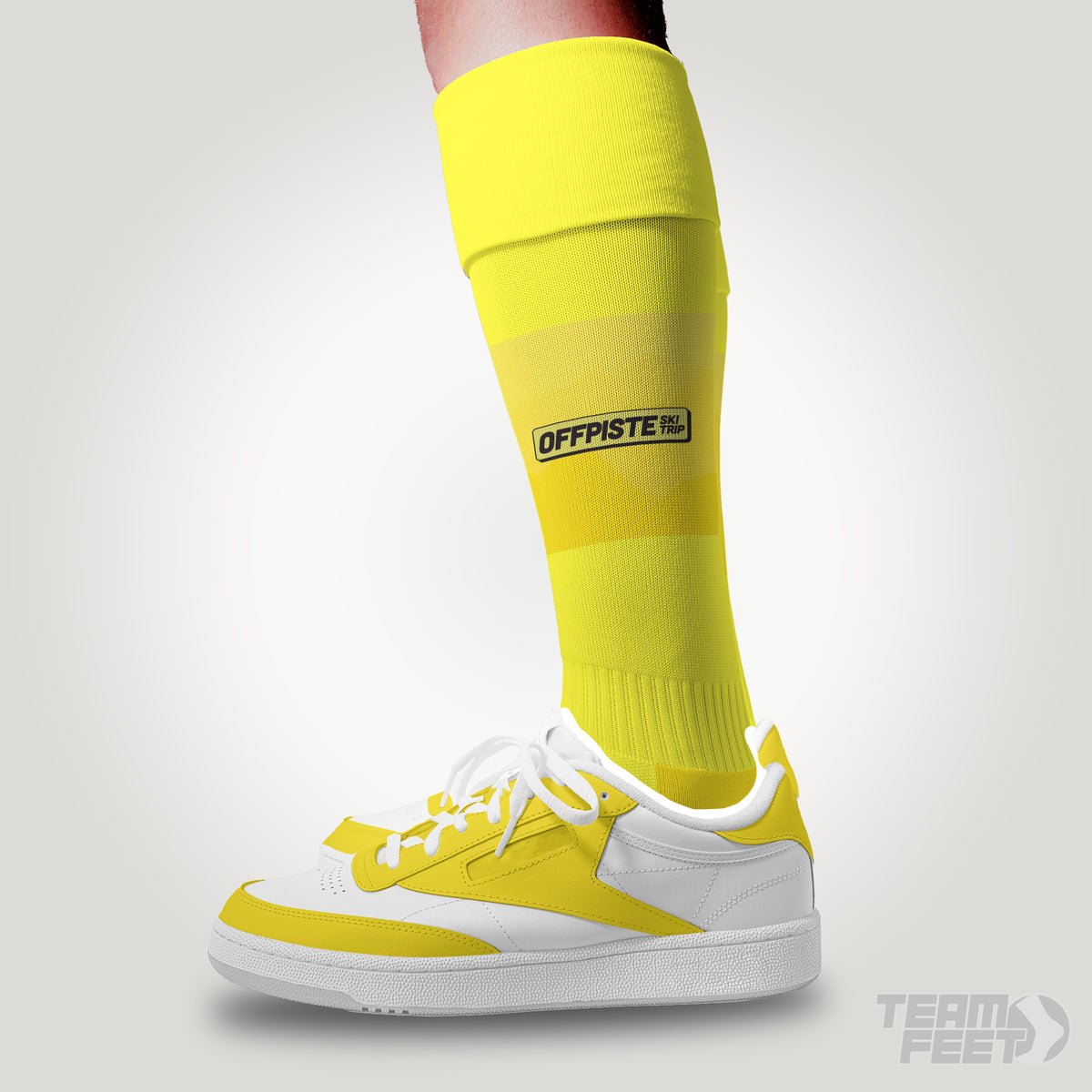 Off Piste ski trip - KNEE mockup