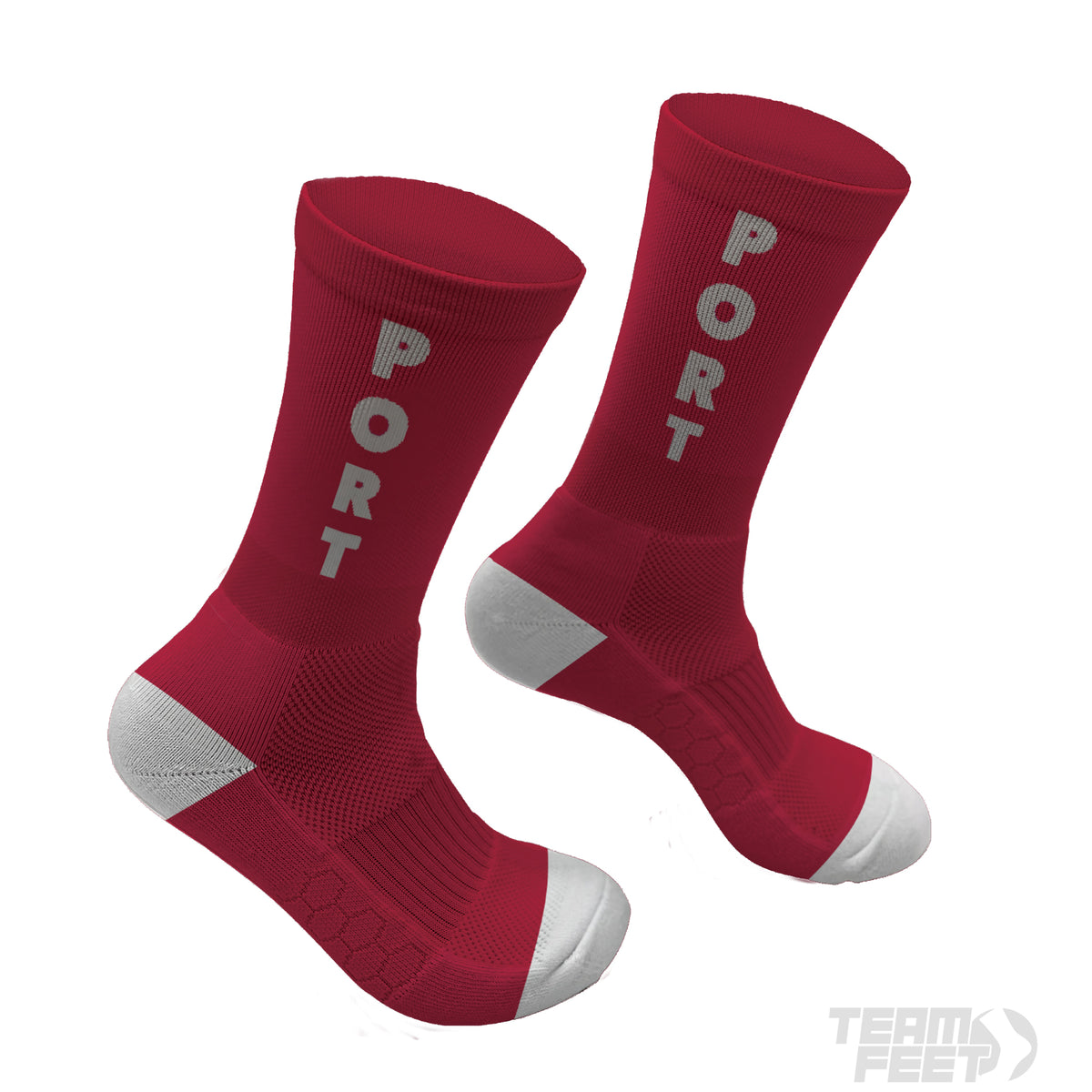 Port socks - CREW mockup
