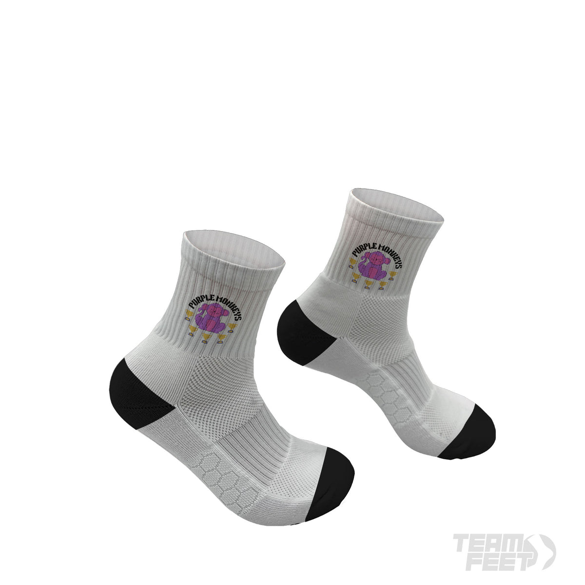 Purple Monkeys - QUARTER mockup